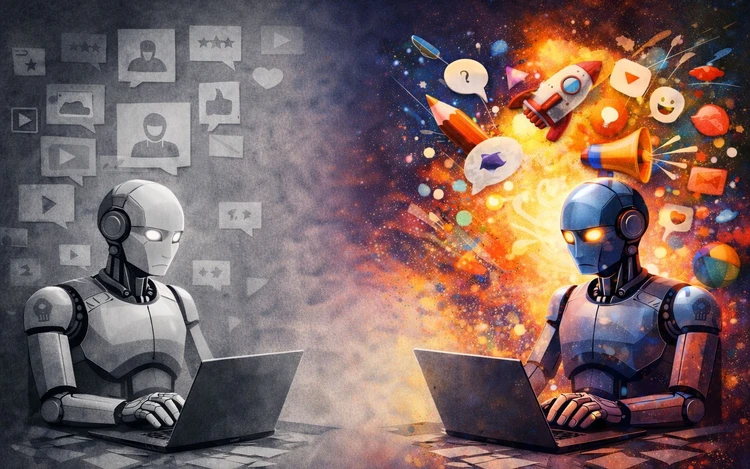 L'AI non renderà i tuoi contenuti standard. La mancanza di identità sì.