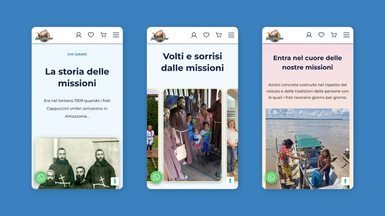 Frate Indovino Edizioni, sito versione mobile